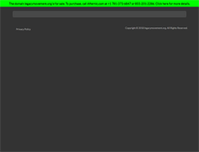 Tablet Screenshot of legacymovement.org